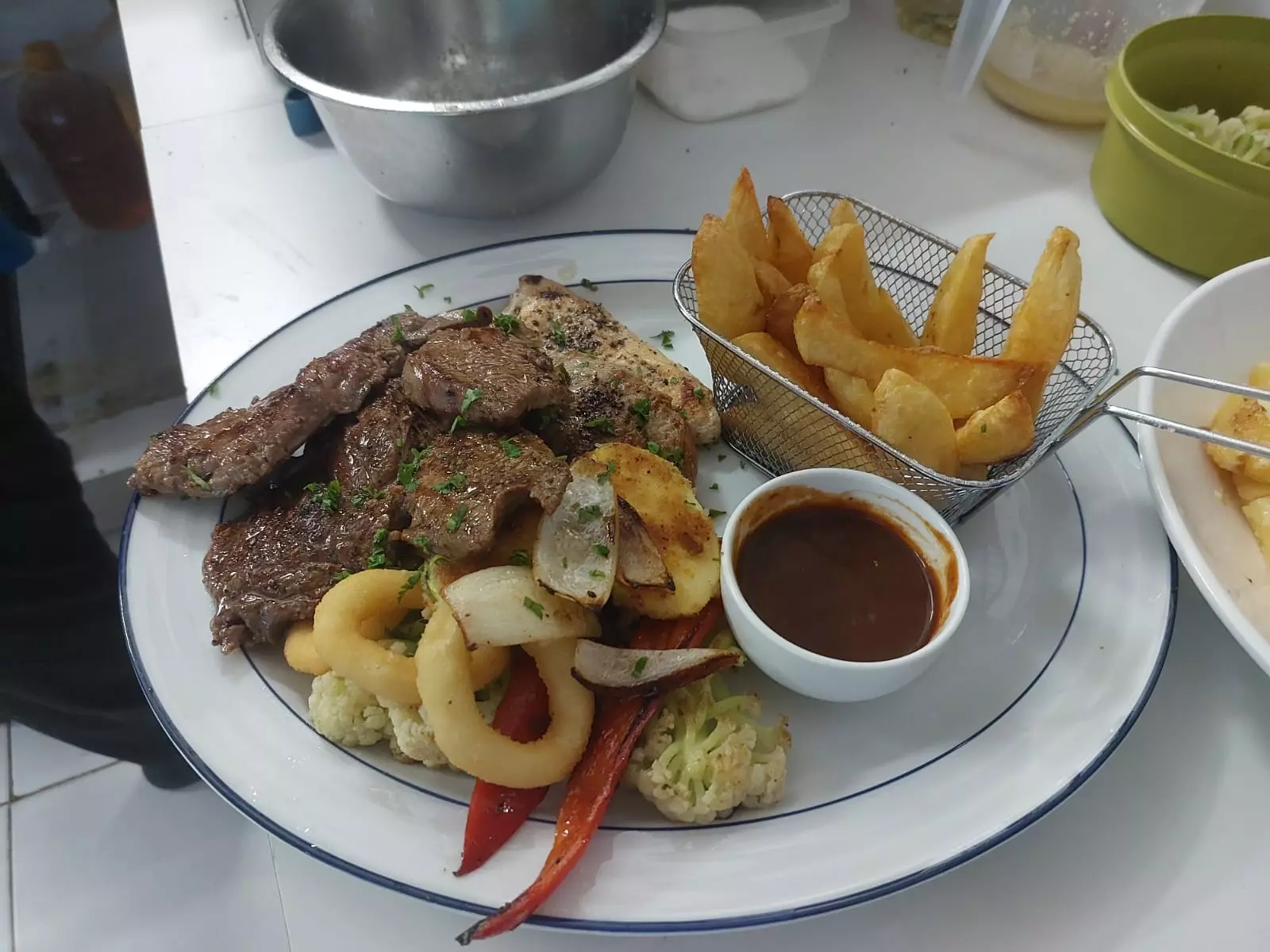 Grillteller, Restaurante Oktoberfest in San Ber